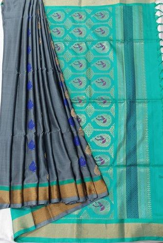 SOFT SILK SAREE WITH BLOUSE